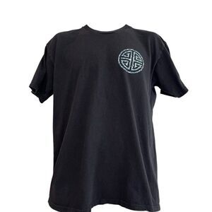 EMPIRE Men's Large Black Short Sleeve T-Shirt Celtic by Aaron Kai